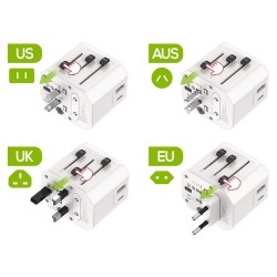 CC9600USBC cestovný Adaptér