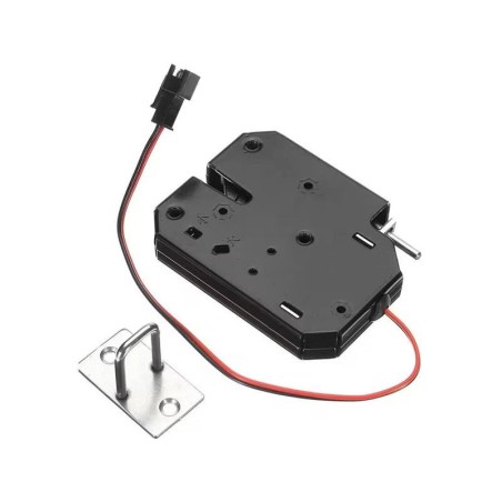Elektrický zámok XG-07C 12VDC 1,8A čierny