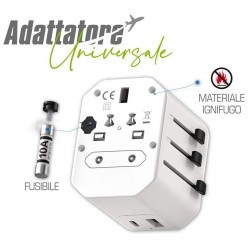 CC9600USBC cestovný Adaptér