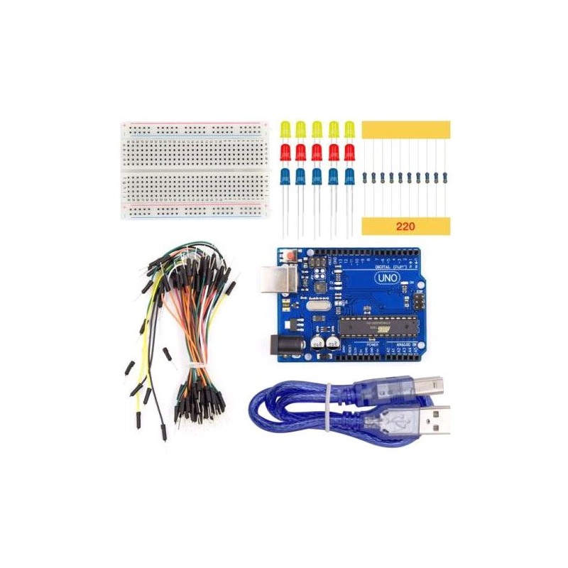 Arduino UNO R3, Basic Kit