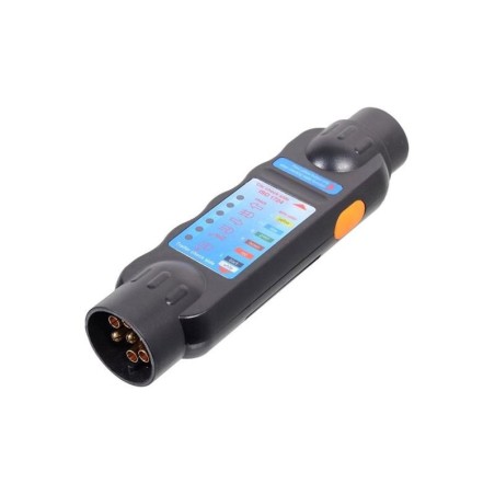 Tester 7-pólových autozásuvek a zástrčiek prívesov 12V HADEX R099A