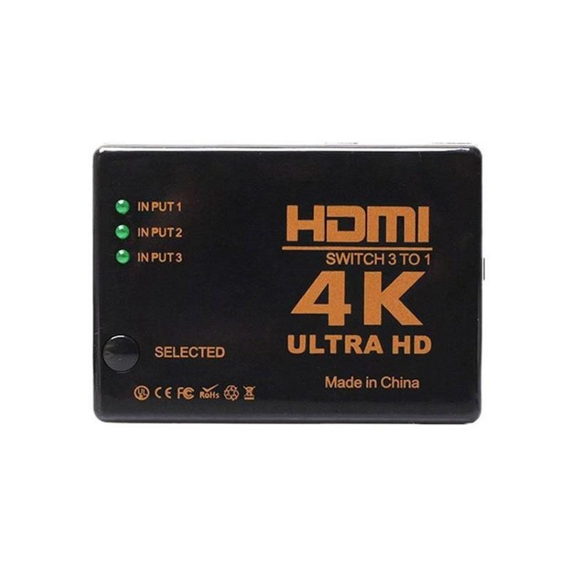 Prepínač 3x HDMI - 1x HDMI HADEX UH-301