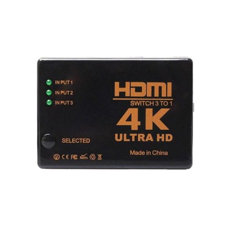Prepínač 3x HDMI - 1x HDMI HADEX UH-301