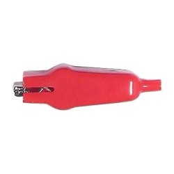 Svorka 20A červená l65mm + izolácia