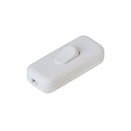 Vypínač mezišňůrový 250V/2,5A biely HADEX