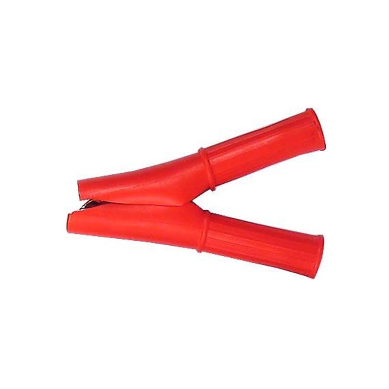 Svorka 50A izolovaná červená 88mm