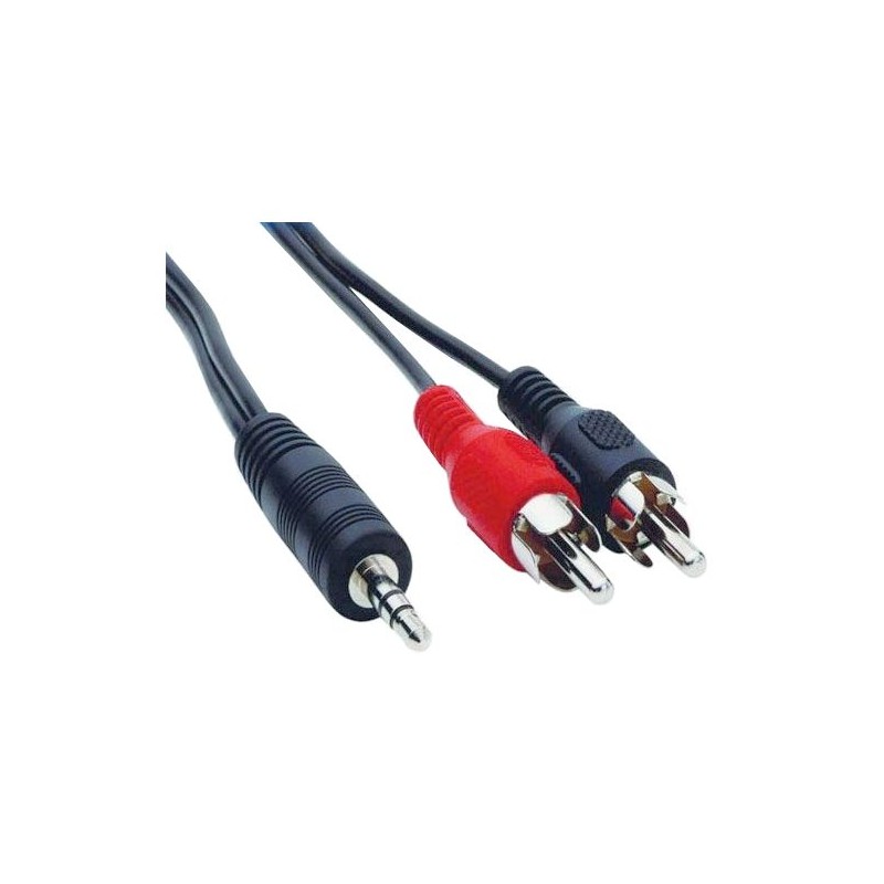 Kábel HADEX JACK 3.5 stereo/2xCINCH 10m