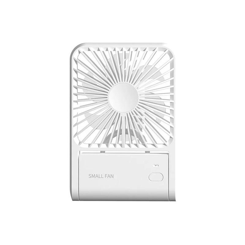 Mini prenosný ventilátor HOCO HX123, biely