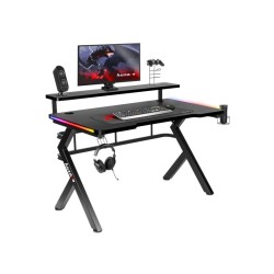 HUZARO Hero 5.0 RGB Black 120cm herný stôl