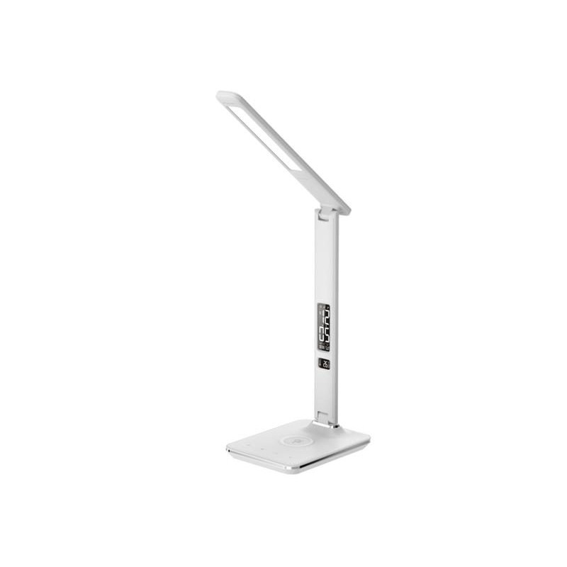 Lampa stolná IMMAX Kingfisher 08966L USB s bezdrôtovým nabíjaním Qi