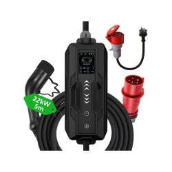 Cestovná nabíjacia stanica IMMAX NSE002 EV/PHEV AC typ 2 22kW