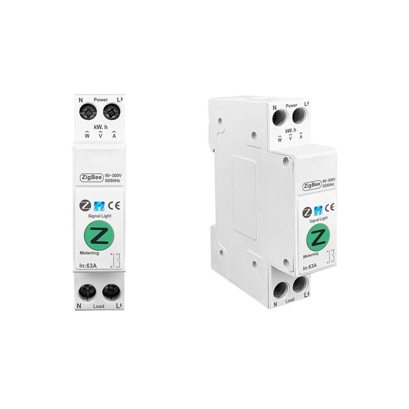 Smart elektronický istič IMMAX NEO 07573L 1-63A ZigBee Tuya