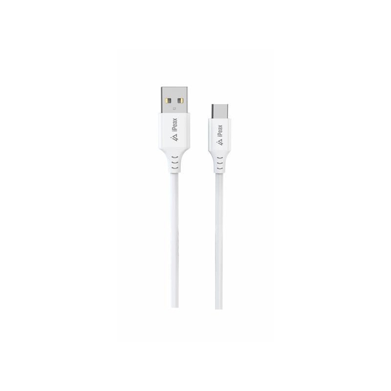 Kábel iPEAX 90010113 USB/USB-C 1m White