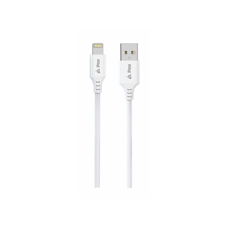 Kábel iPEAX 90010112 USB/Lightning 1m White
