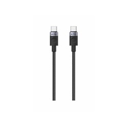 Kábel iPEAX 90010105 USB-C/USB-C 1,5m Black