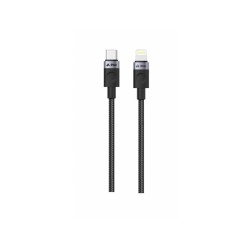 Kábel iPEAX 90010102 USB-C/Lightning 1m Black