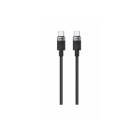 Kábel iPEAX 90010101 USB-C/USB-C 1m Black