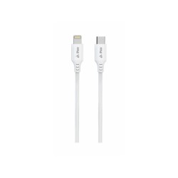 Kábel iPEAX 90010111 USB-C/Lightning 1 m biely