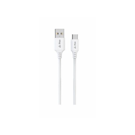 Kábel iPEAX 90010117 USB/USB-C 1,5 m biely