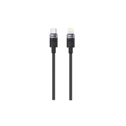 Kábel iPEAX 90010106 USB-C/Lightning 1,5 m čierny