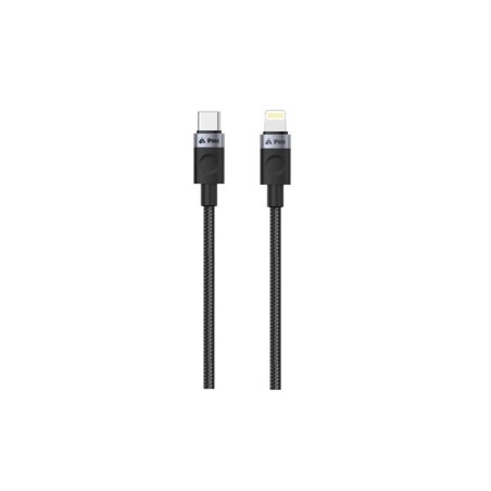 Kábel iPEAX 90010106 USB-C/Lightning 1,5 m čierny