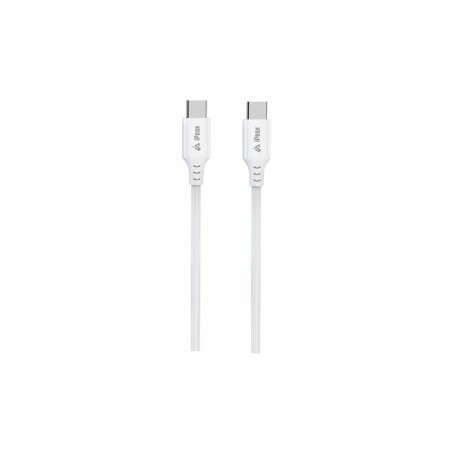 Kábel iPEAX 90010110 USB-C/USB-C 1 m biely