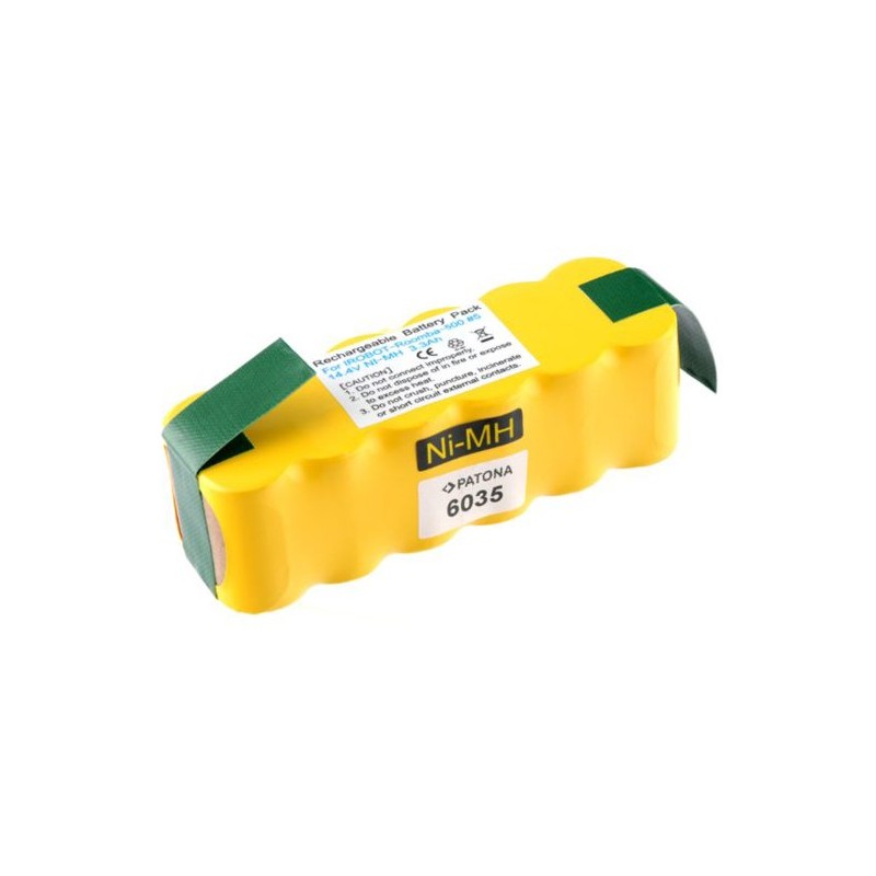 Batéria pre vysávače iRobot Roomba séria 5xx/6xx/7xx/8xx 3300mAh Ni-MH 14,4V PATONA PT6035