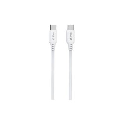 Kábel iPEAX 90010114 USB-C/USB-C 1,5 m biely