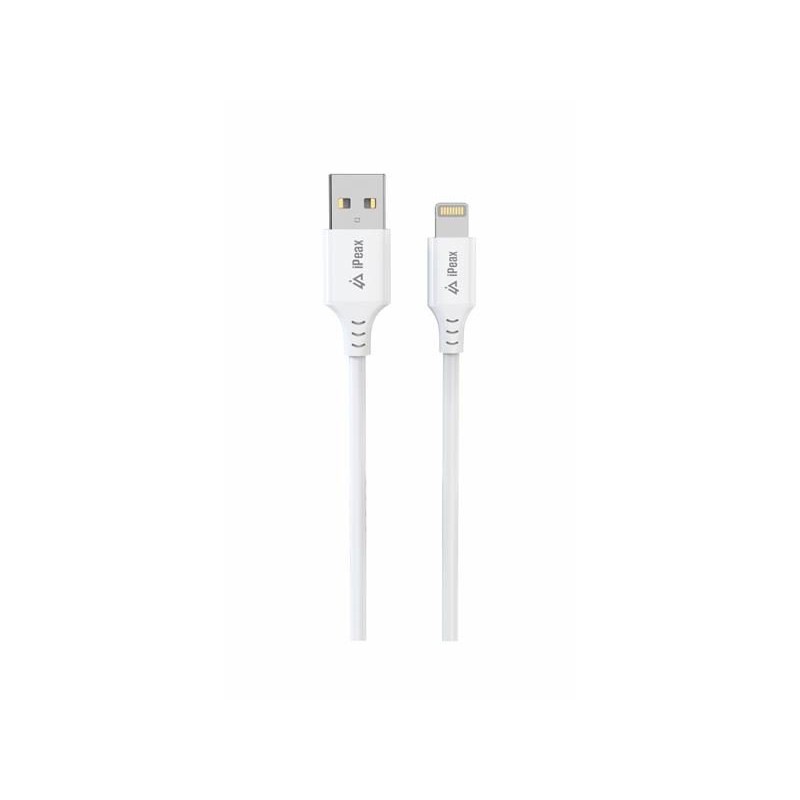 Kábel iPEAX 90010116 USB/Lightning 1,5 m biely