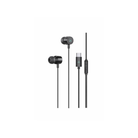 Slúchadlá iPEAX 90010135 USB-C Black