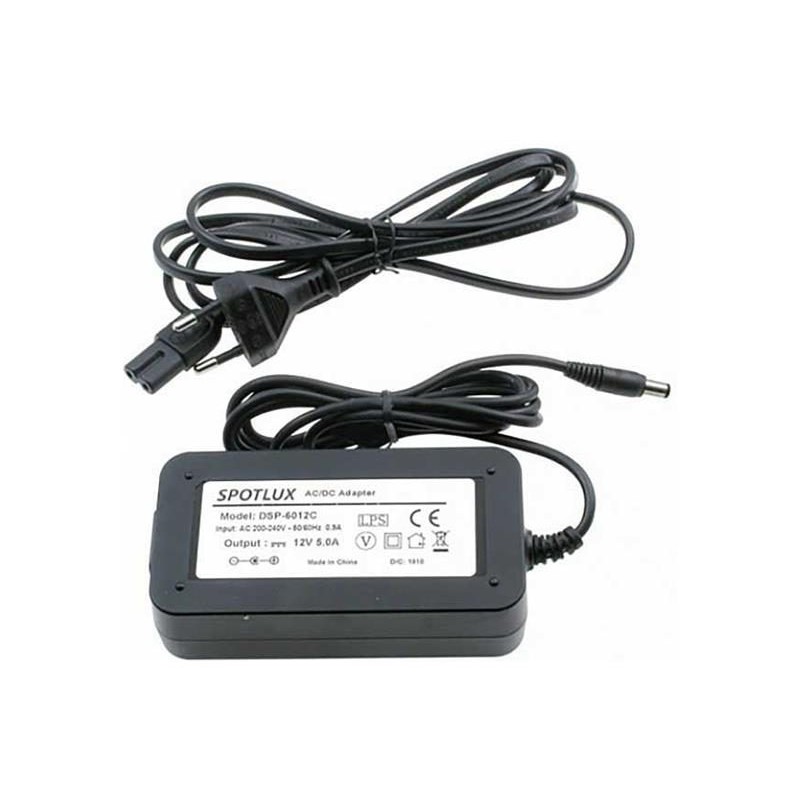 Adaptér napájací 12V 5000mA SPOTLUX DSP-6012C (5,5x2,5mm)