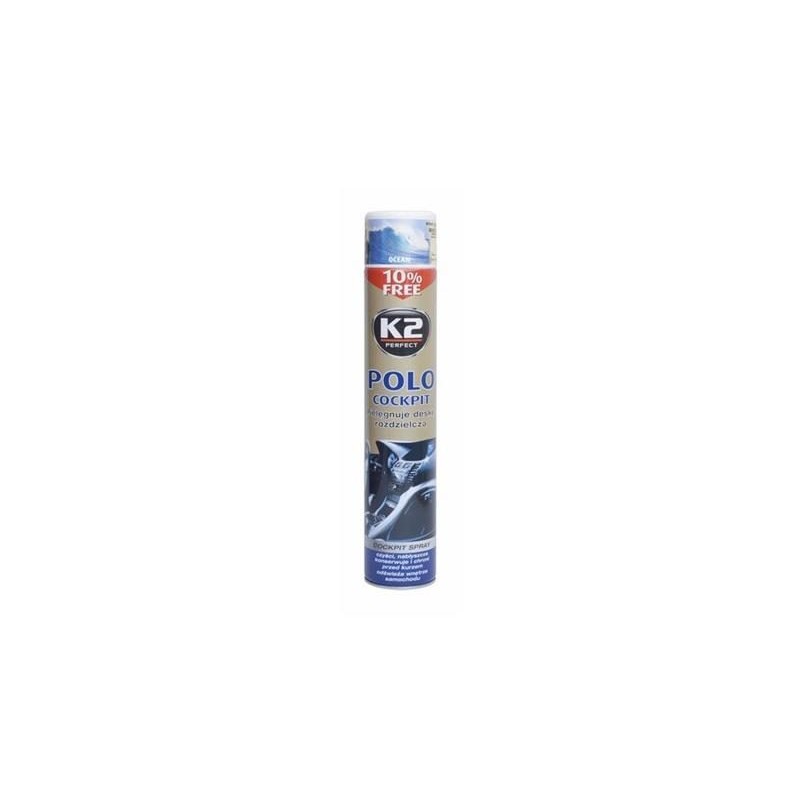 K2 Polo Ochrana interiéru kokpitu proti plastom 750ml Ocean
