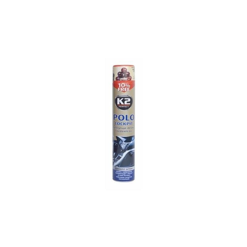 K2 Polo Cockpit Interior Plastic Protector 750ml Cherry