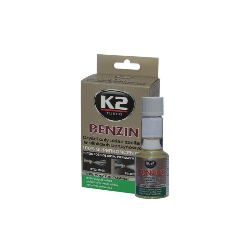 Aditívum do benzínu K2 BENZIN 50ml
