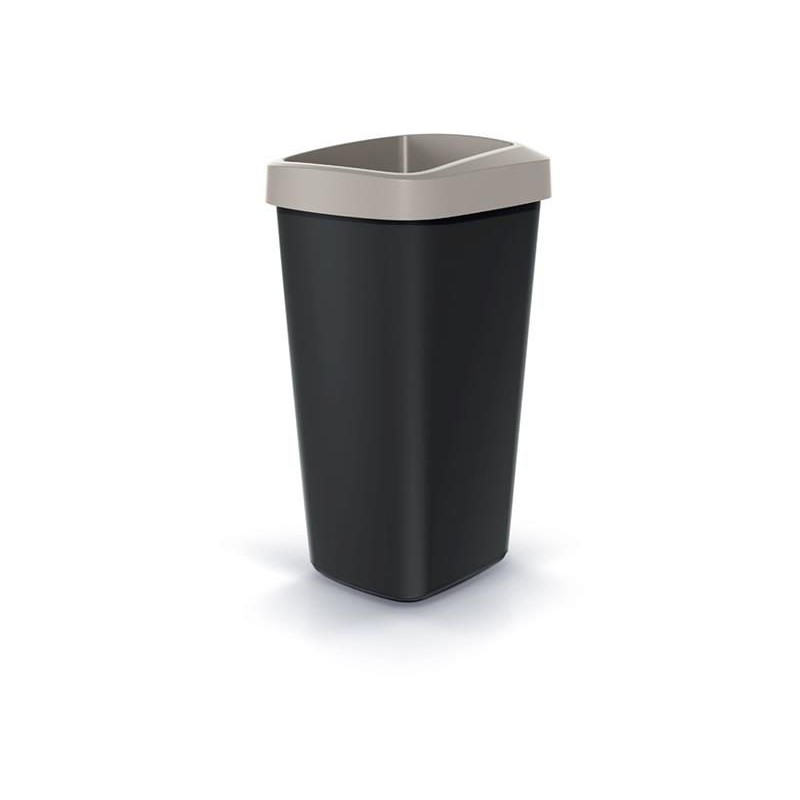 Kôš odpadkový COMPACTA Q DROP svetlo hnedá 25l