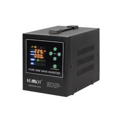 Zdroj záložný KEMOT PROsinus-500-LFP4 12V 230V 500VA 300W Black