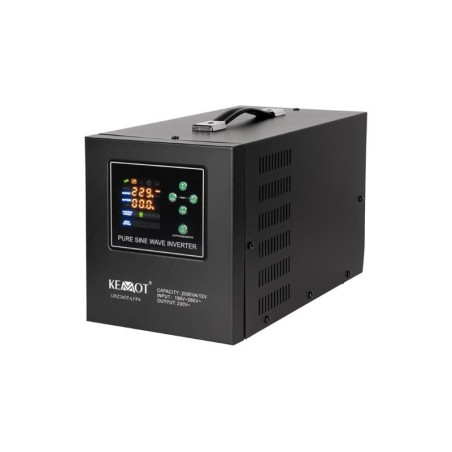 Zdroj záložný KEMOT PROsinus-2000 12V 230V 2000VA 1200W Black URZ3407-LFP4