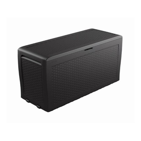 Box záhradný KETER Samoa Rattan Box 270l Graphite