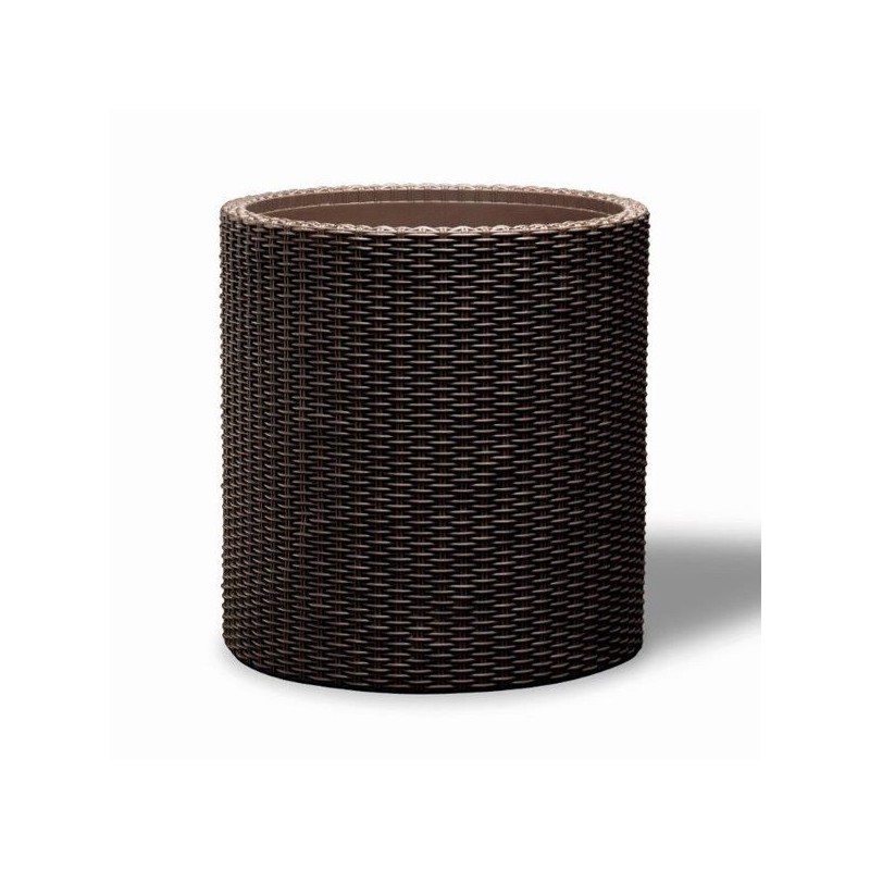 Kvetináč KETER Cylinder M Brown