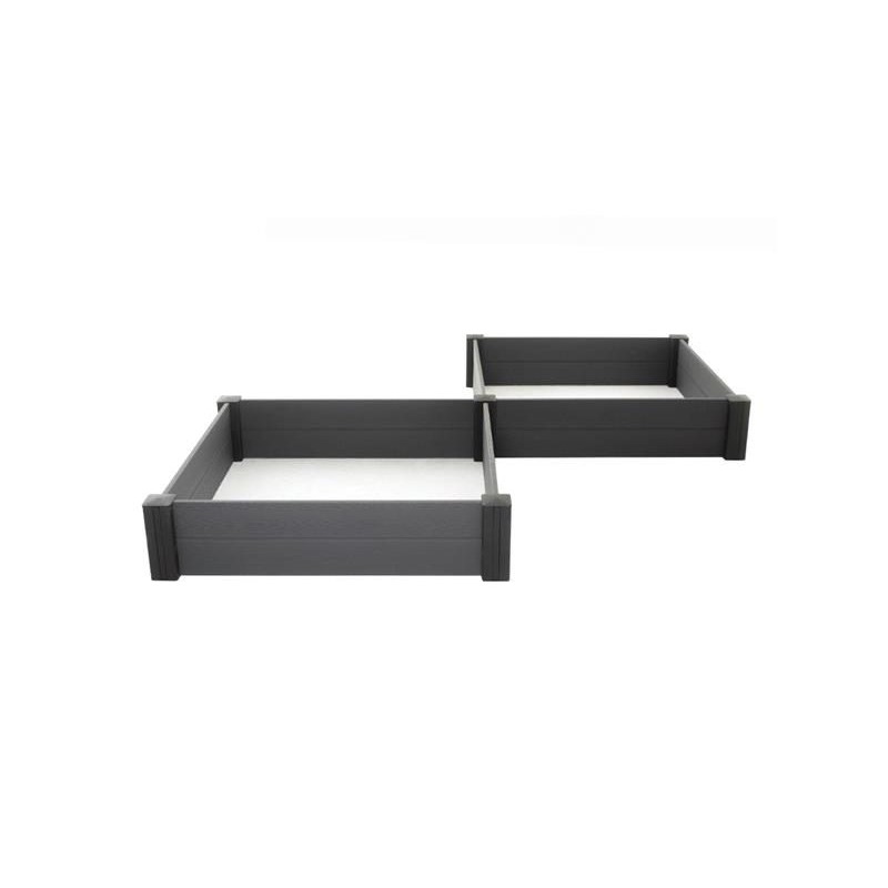 Vyvýšený záhon KETER Vista Modular Garden Bed Grey
