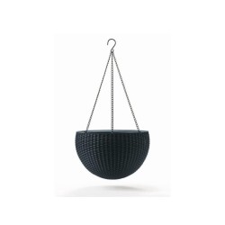 Kvetináč KETER Hanging Sphere Graphite