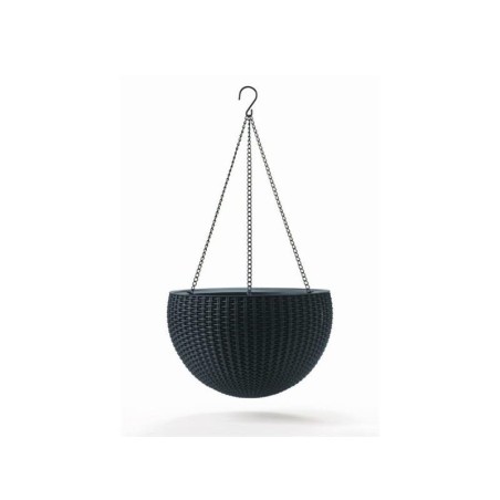 Kvetináč KETER Hanging Sphere Graphite