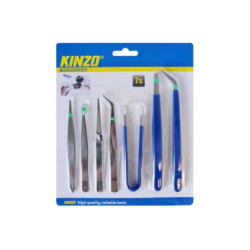 Pinzeta KINZO 9383 7ks