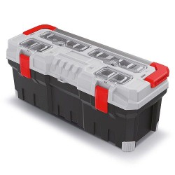 Kufor na náradie KISTENBERG TITAN PLUS šedý 752x300x304mm