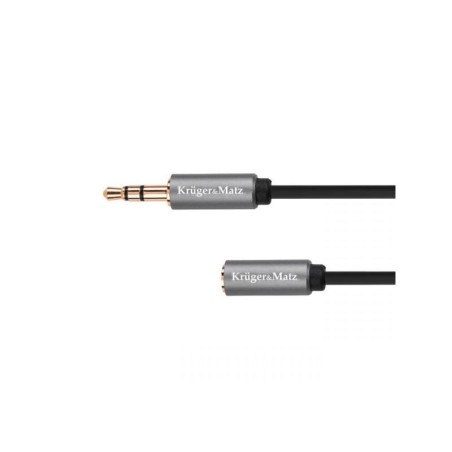 Kábel Jack 3,5mm konektor/Jack 3,5mm zdierka 3m KRUGER & MATZ KM1231 Basic
