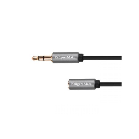 Kábel Jack 3,5 mm konektor/Jack 3,5 mm zdierka 1,8m KRUGER & MATZ KM1230 Basic