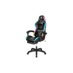 Herné kreslo KRUGER & MATZ GX-150 RGB čierne