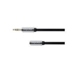 Kábel Jack 3,5 mm konektor/Jack 3,5 mm zdierka 3m KRUGER & MATZ KM0317