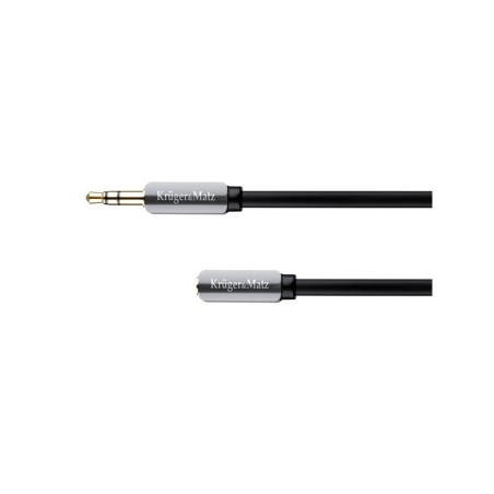 Kábel Jack 3,5 mm konektor/Jack 3,5 mm zdierka 3m KRUGER & MATZ KM0317