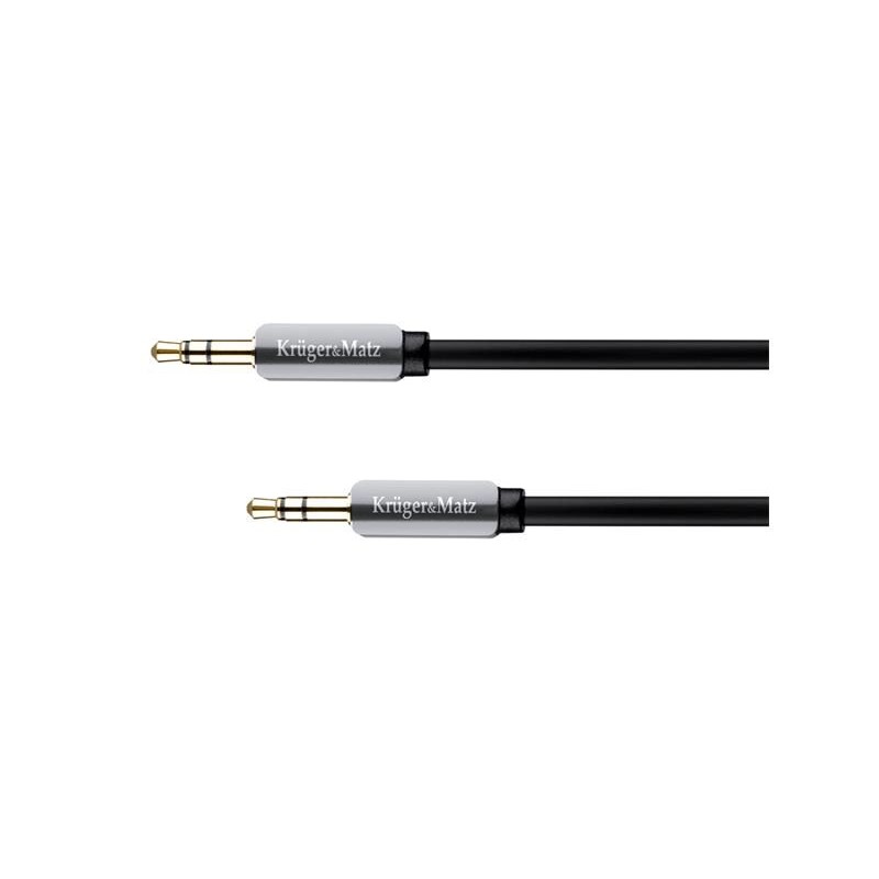 Kábel Jack 3,5mm konektor/Jack 3,5mm konektor 1,8m KRUGER & MATZ KM0313
